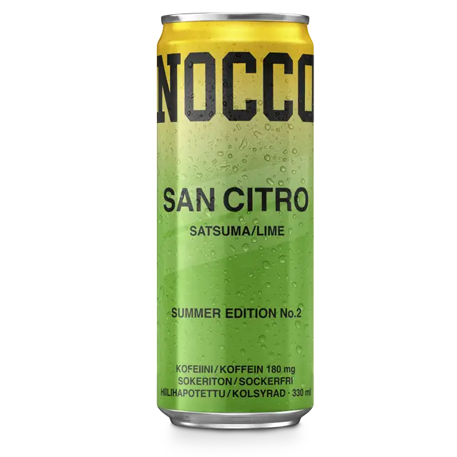 NOCCO BCAA San Citro Energiajuoma 24-pack - Image 2