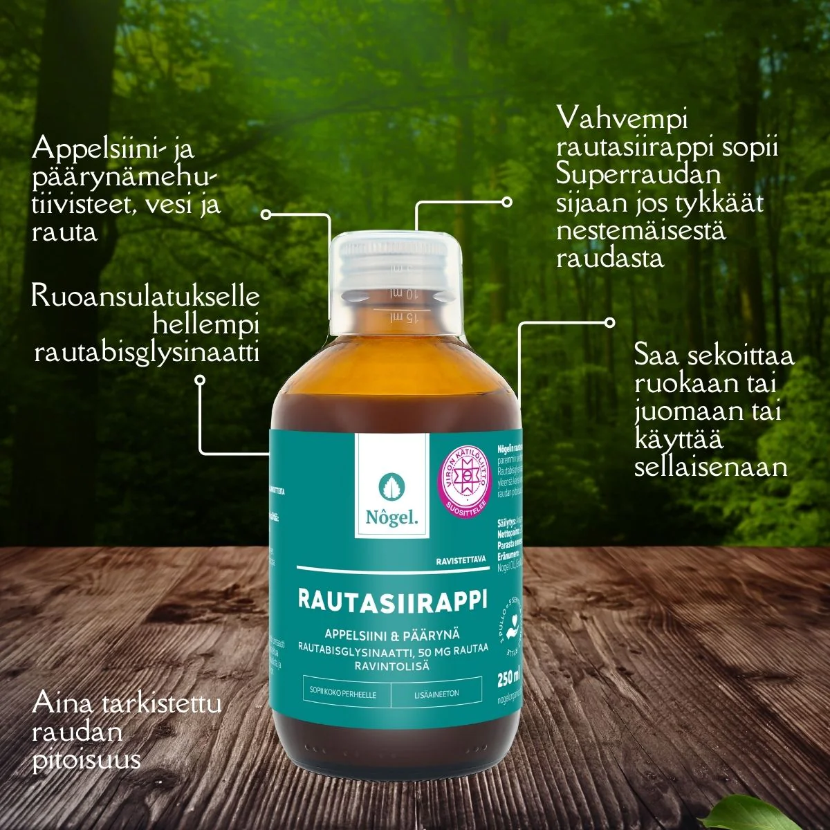 Nogel Rautasiirappi - Image 2
