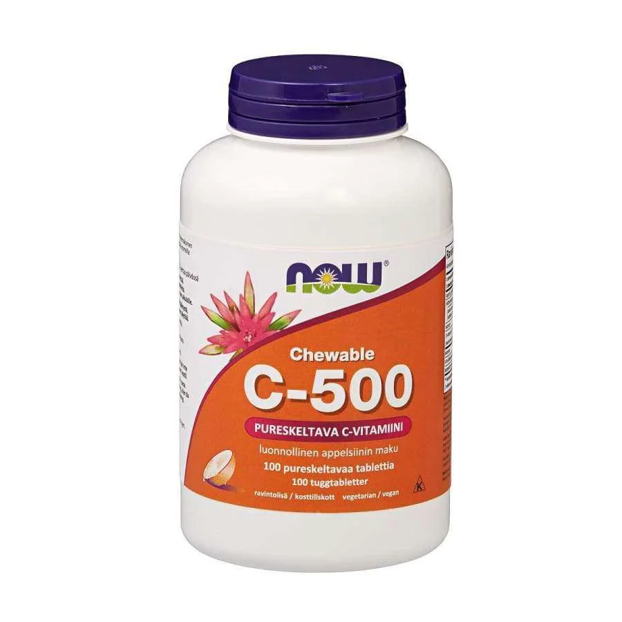 Now Foods C-500 Appelsiini