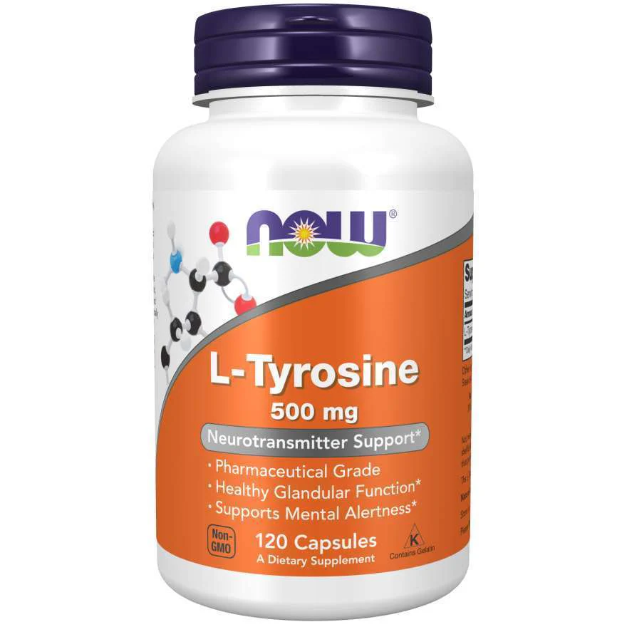 Now Foods L-Tyrosine 500 mg