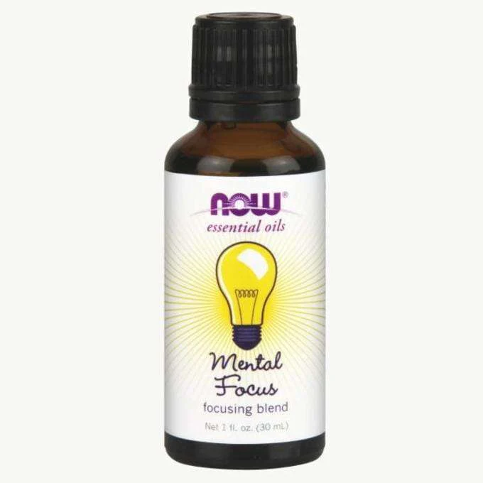 Now Foods Mental Focus Oil Blend