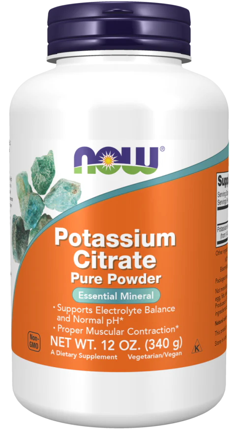 Now Foods Potassium Citrate Powder