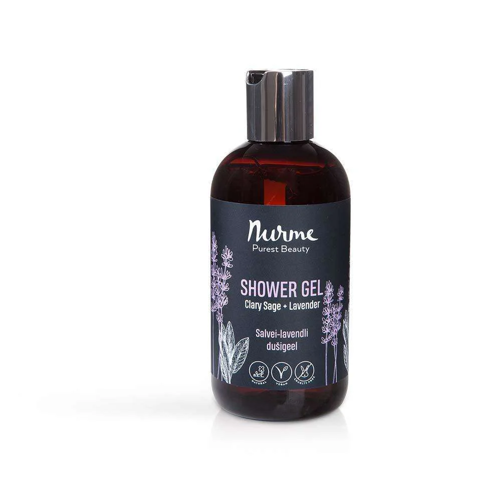 Nurme Suihkugeeli Muskatellisalvia & Laventeli