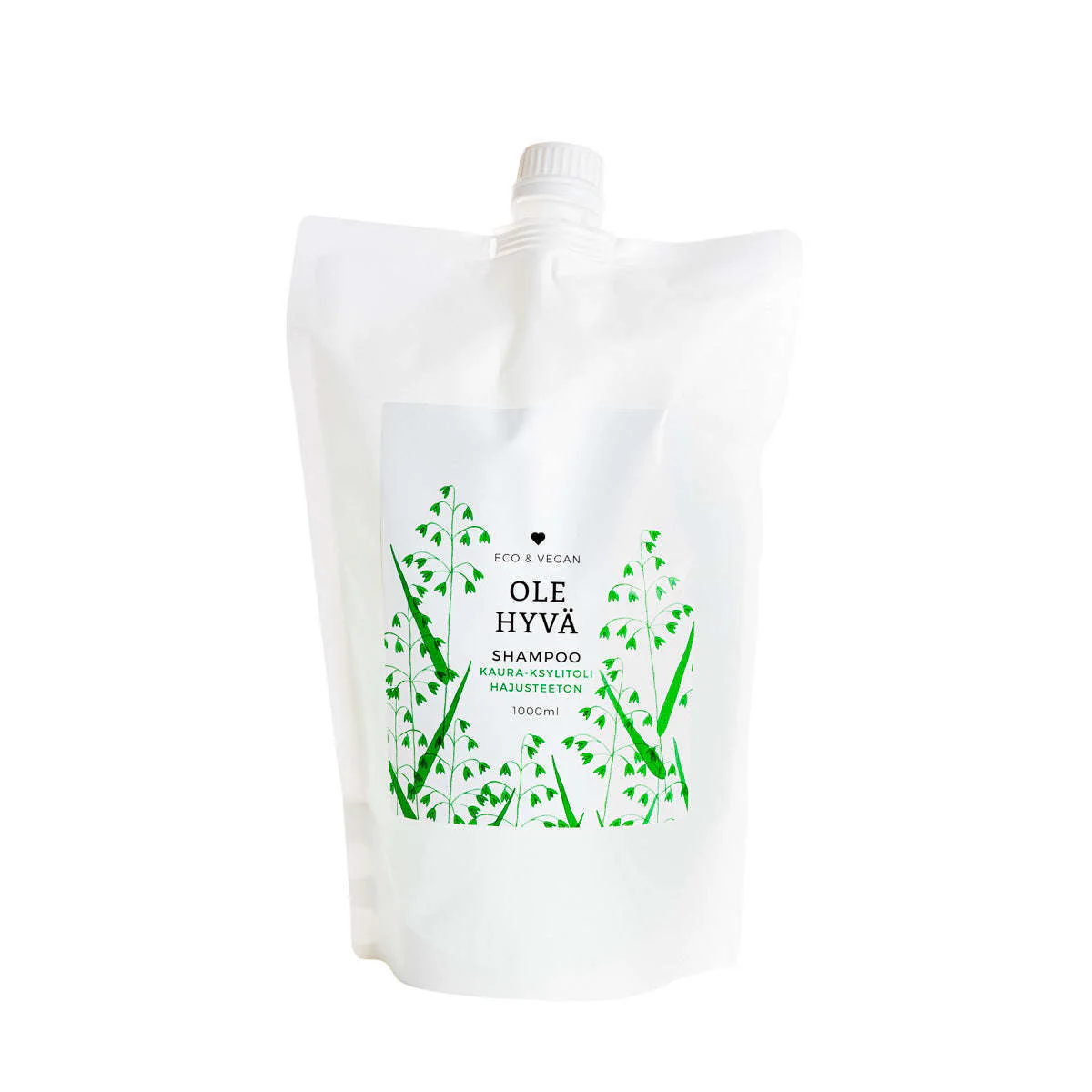Ole Hyvä Hajusteeton Shampoo Kaura-Ksylitoli - Image 2