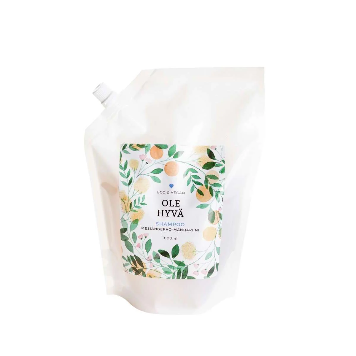 Ole Hyvä Shampoo Mesiangervo-Mandariini - Image 2