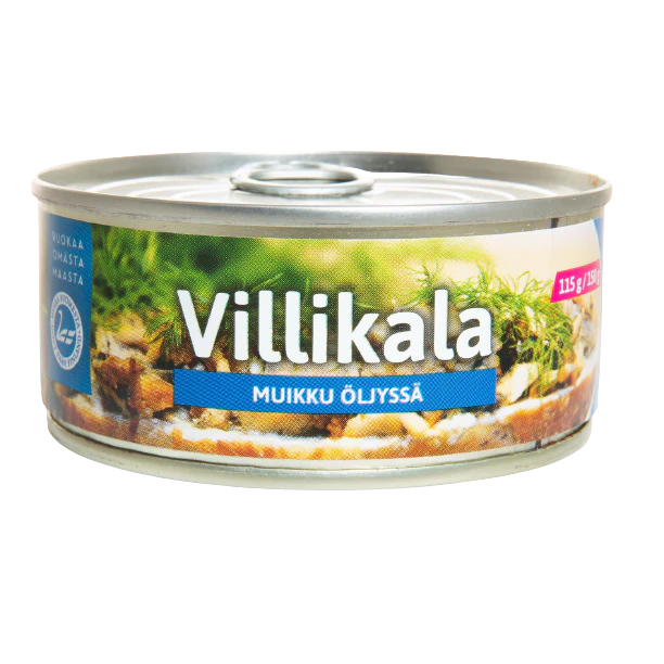 Pielisen Kala Villikala Muikku öljyssä