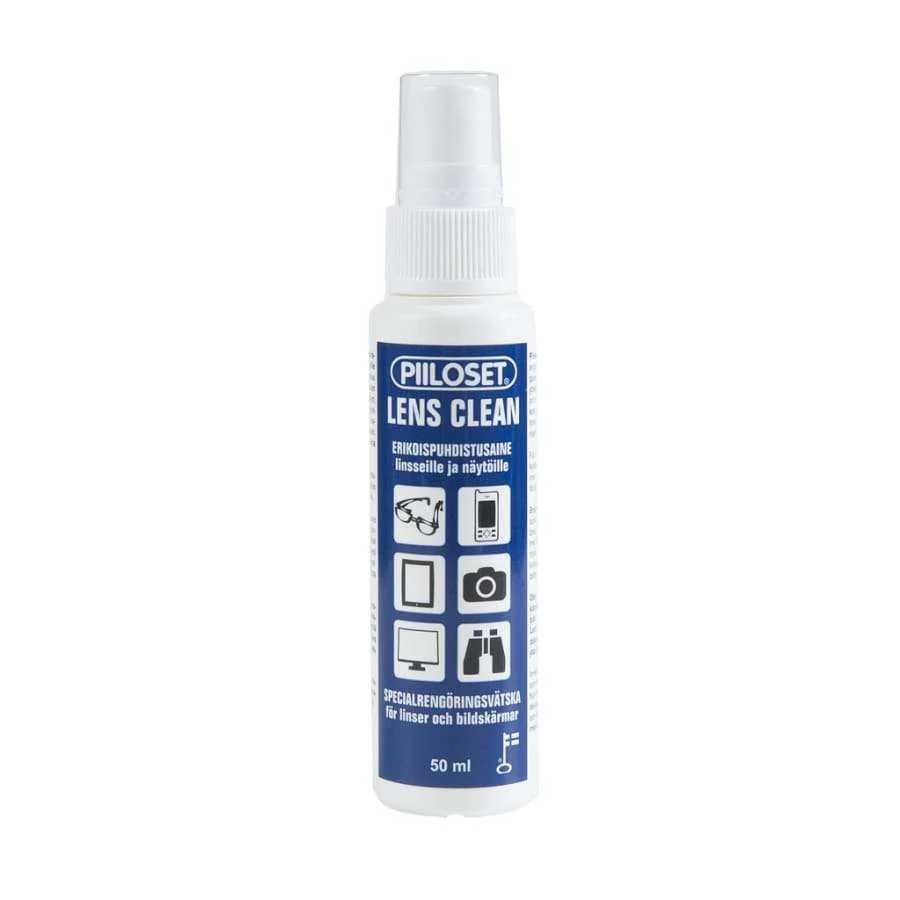 Piiloset LensClean Puhdistusaine Linsseille ja näytöille