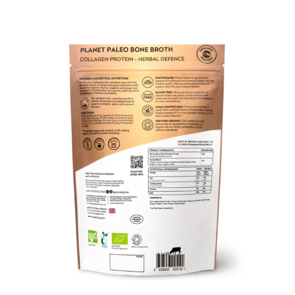 Planet Paleo Luomu Luuliemi Herbal Defence - Image 2