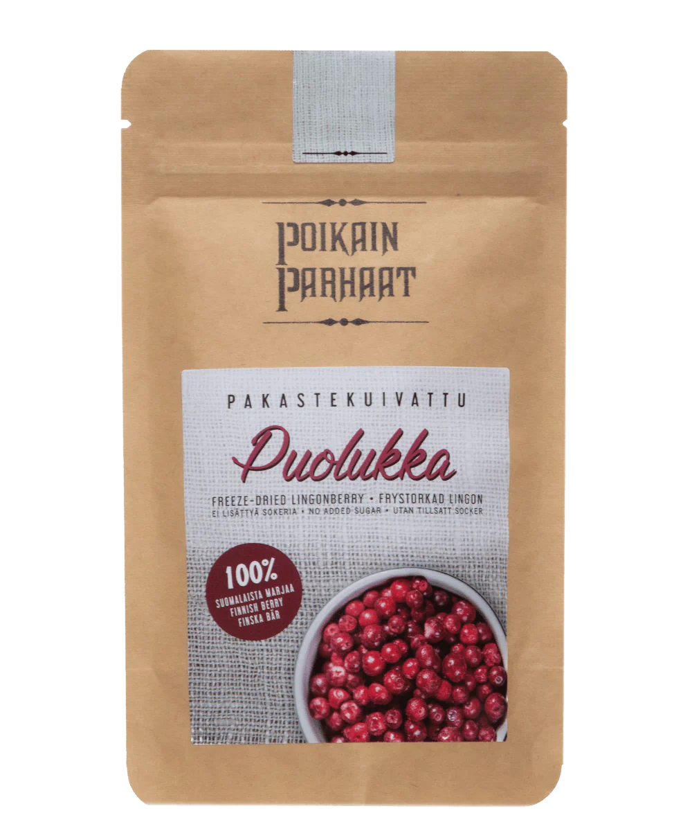 Poikain Parhaat Pakastekuivattu Puolukka