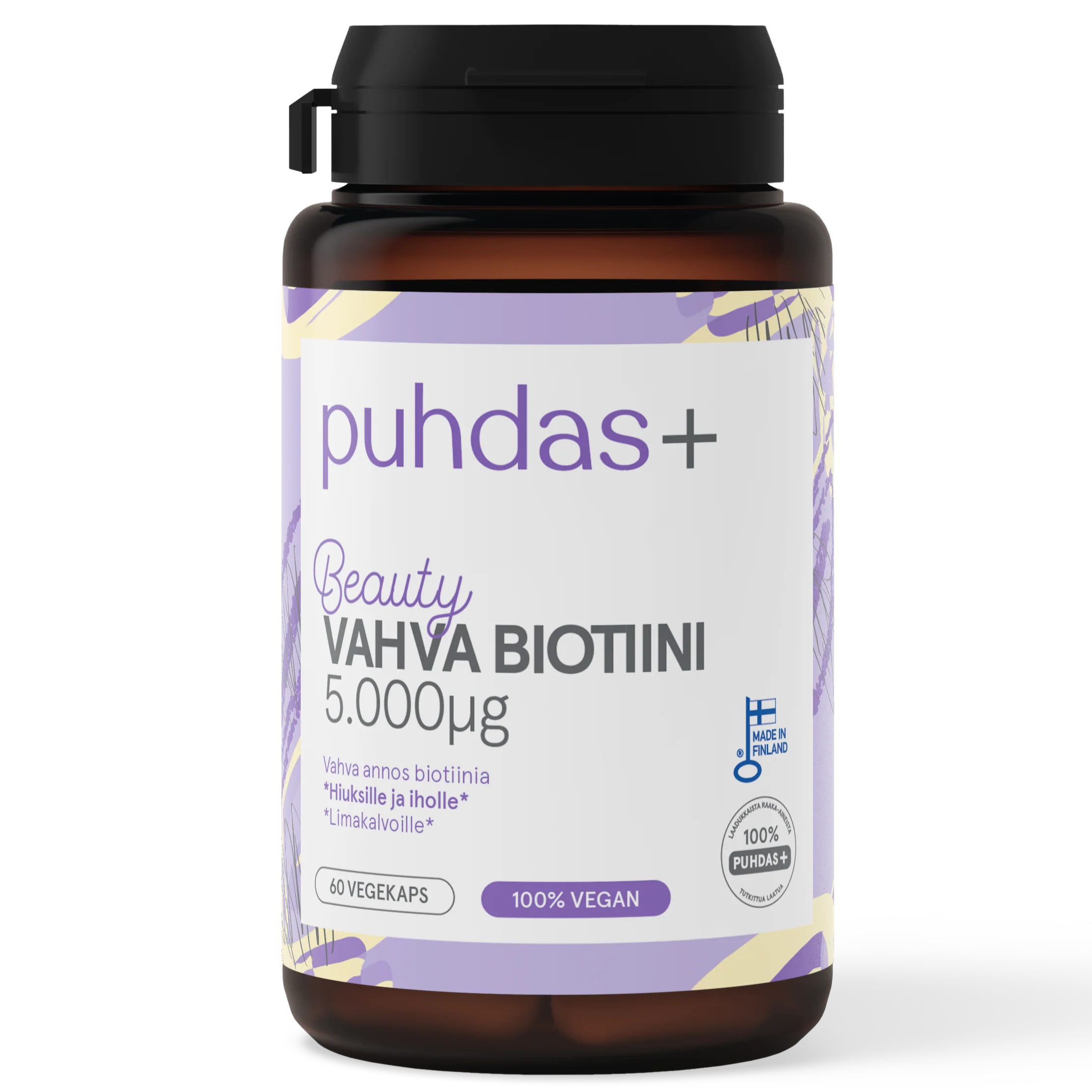 Puhdas+ Beauty Biotiini 5000 mikrog