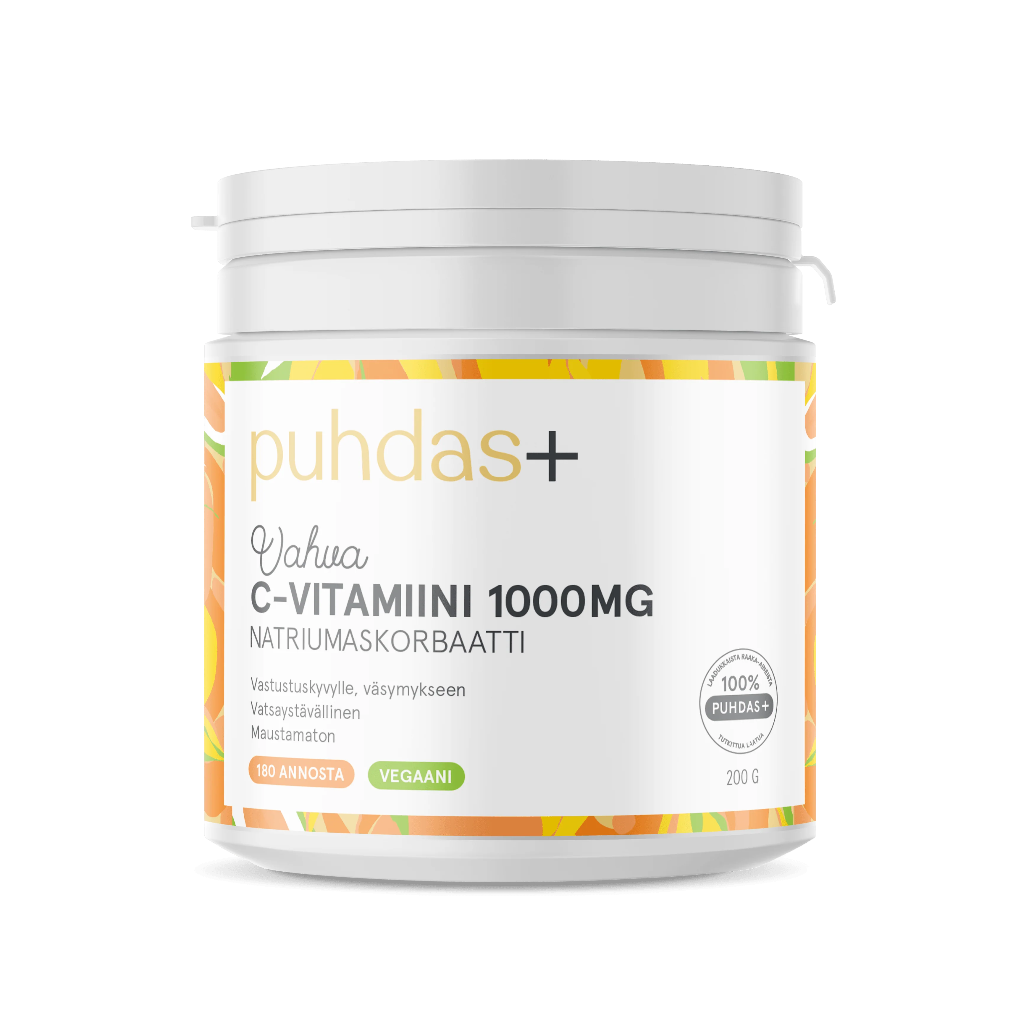 Puhdas+ C-vitamiinijauhe 1000 mg