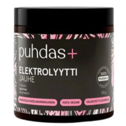 Puhdas+ Elektrolyyttijauhe Mansikka-Vadelma