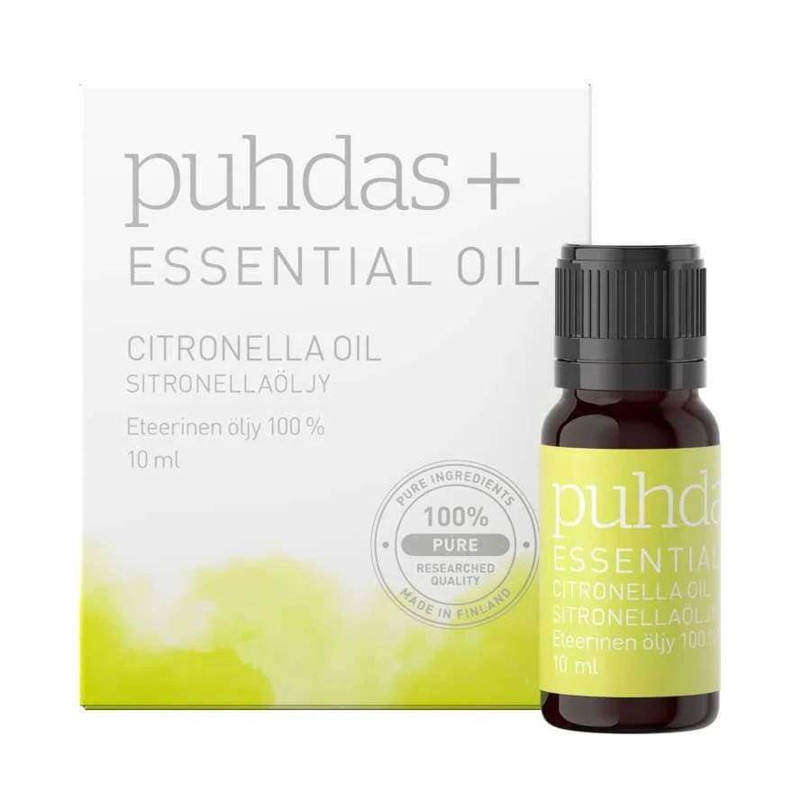 Puhdas+ Eteerinen Citronellaöljy
