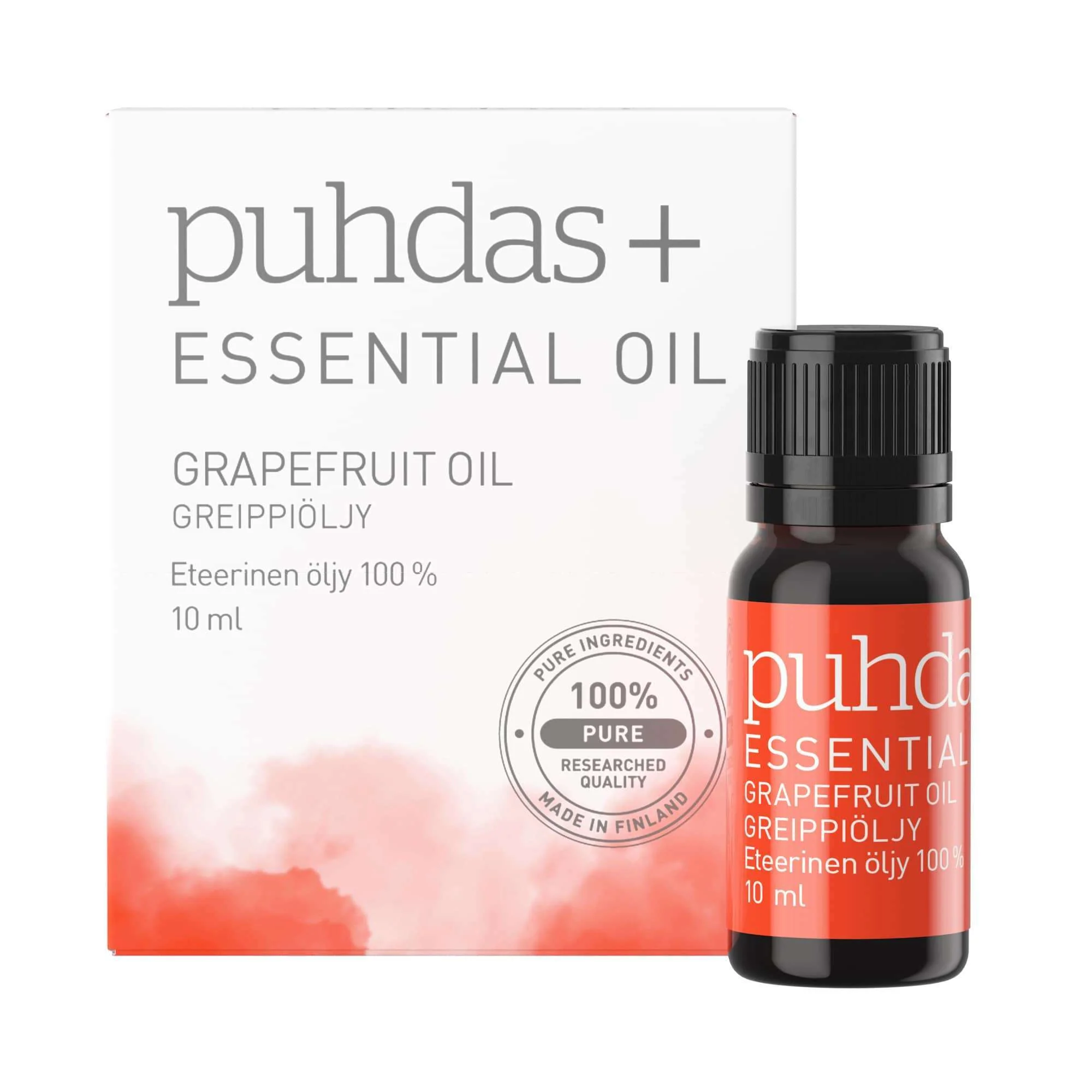Puhdas+ Eteerinen Greippiöljy