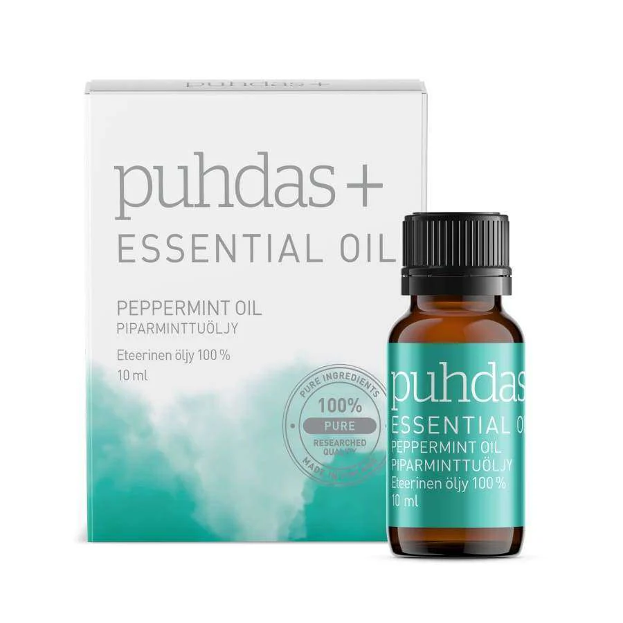 Puhdas+ Eteerinen Piparminttuöljy