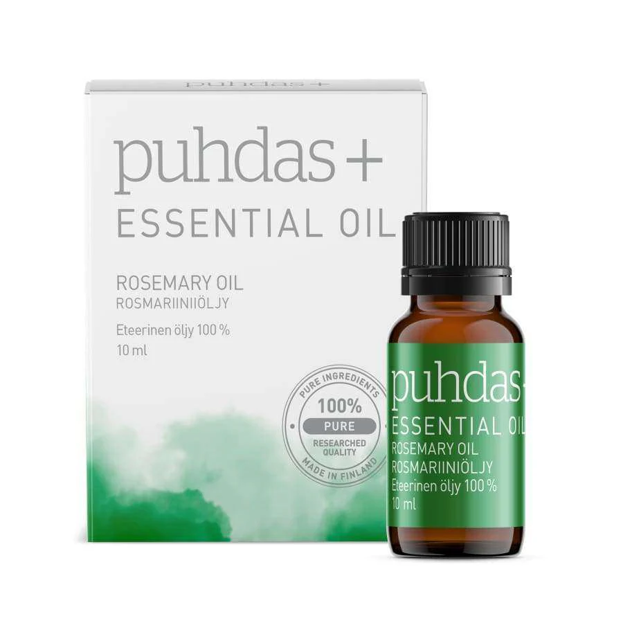 Puhdas+ Eteerinen Rosmariiniöljy