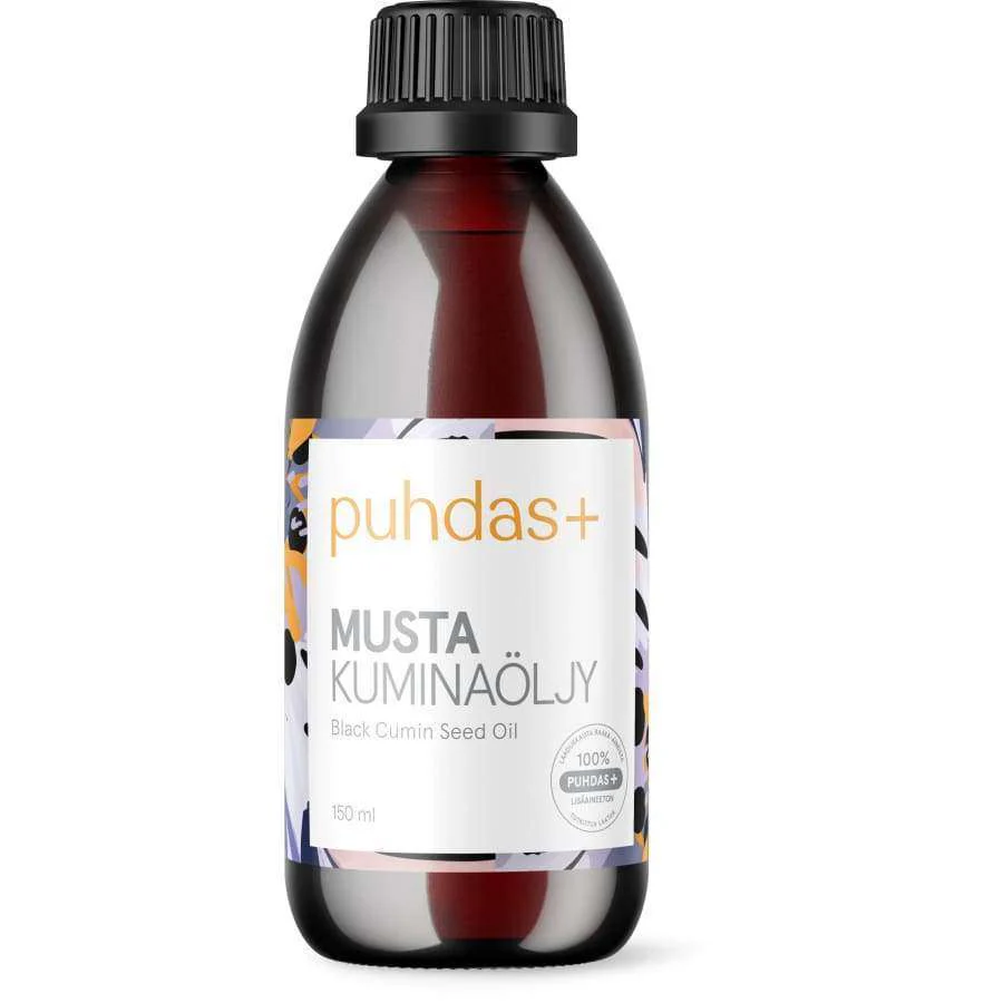 Puhdas+ Mustakuminaöljy