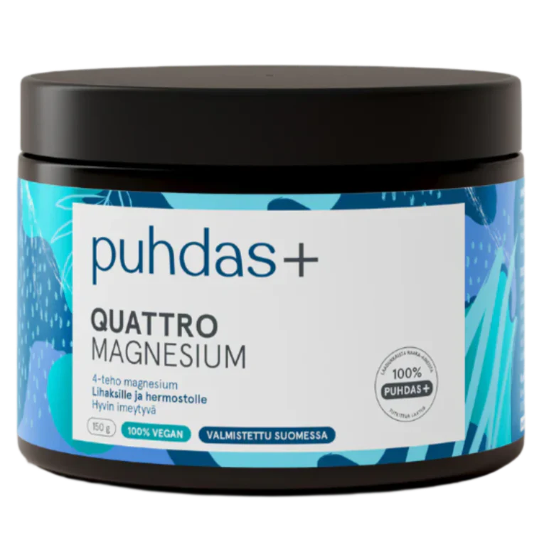 Puhdas+ Quattro Magnesiumjauhe