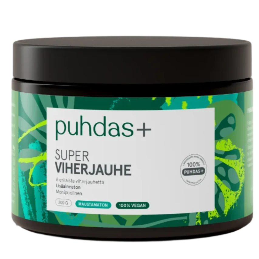 Puhdas+ Super Viherjauhe