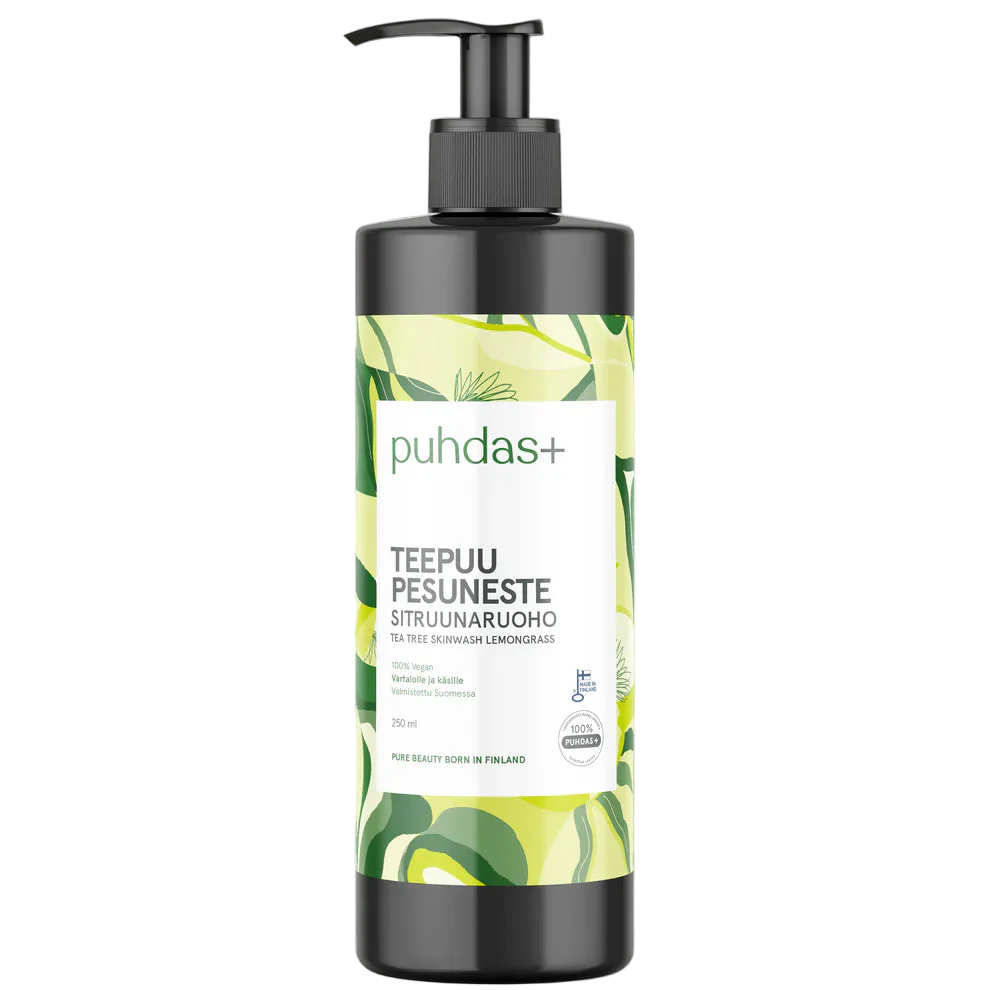 Puhdas+ Tea Tree Skin Wash Lemongrass