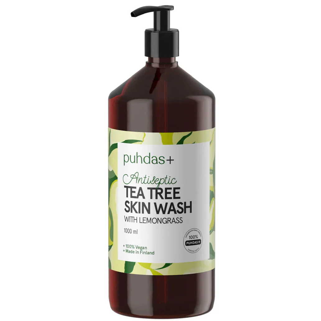 Puhdas+ Tea Tree Skin Wash Lemongrass - Image 2