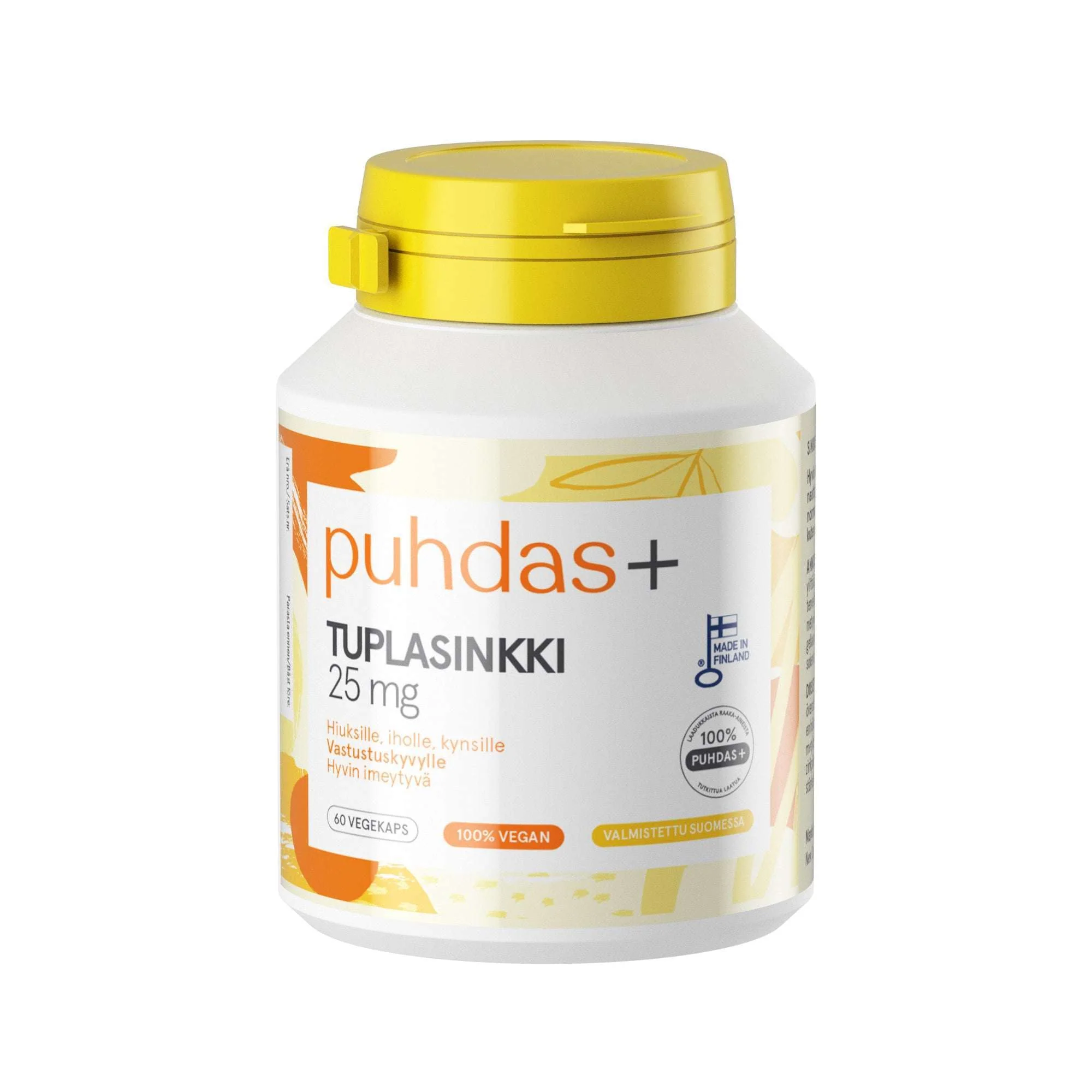 Puhdas+ Tuplasinkki 25 mg