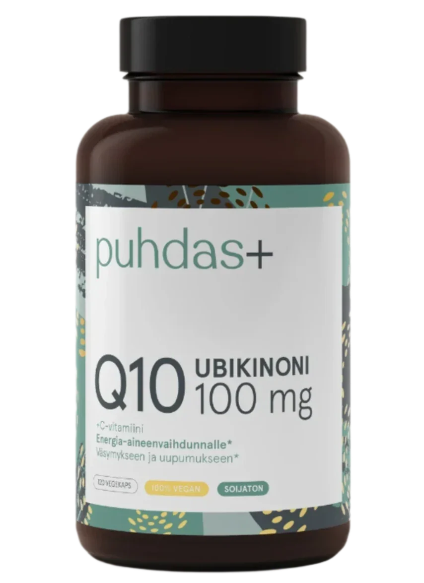 Puhdas+ Ubikinoni Q10 100 mg + C-vitamiini - Image 2