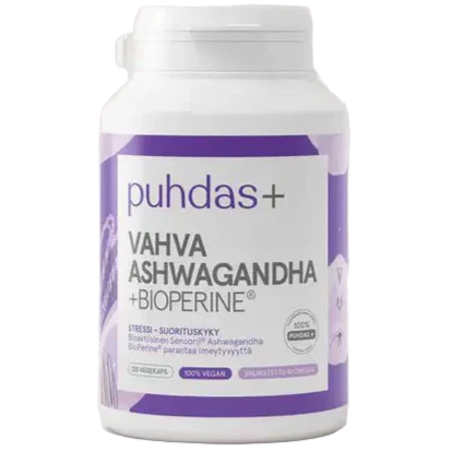Puhdas+ Vahva Ashwaganda + BioPerine - Image 2