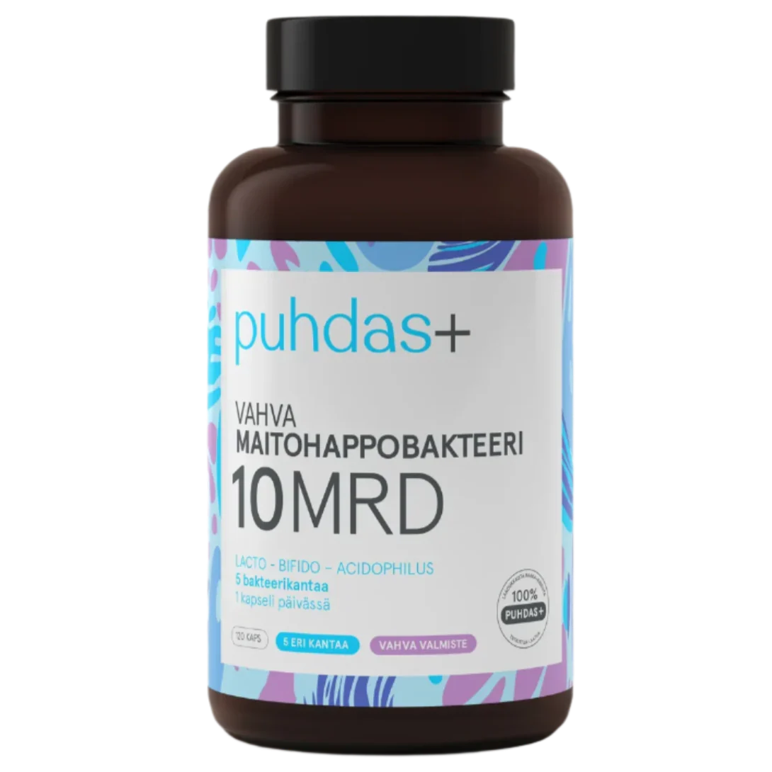 Puhdas+ Vahva Maitohappobakteeri 10 miljardia LACTO - BIFIDO - ACIDOPHILUS - Image 2