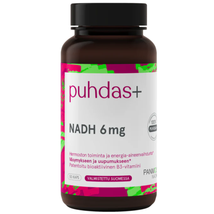 Puhdas+ Vahva NADH 6 mg