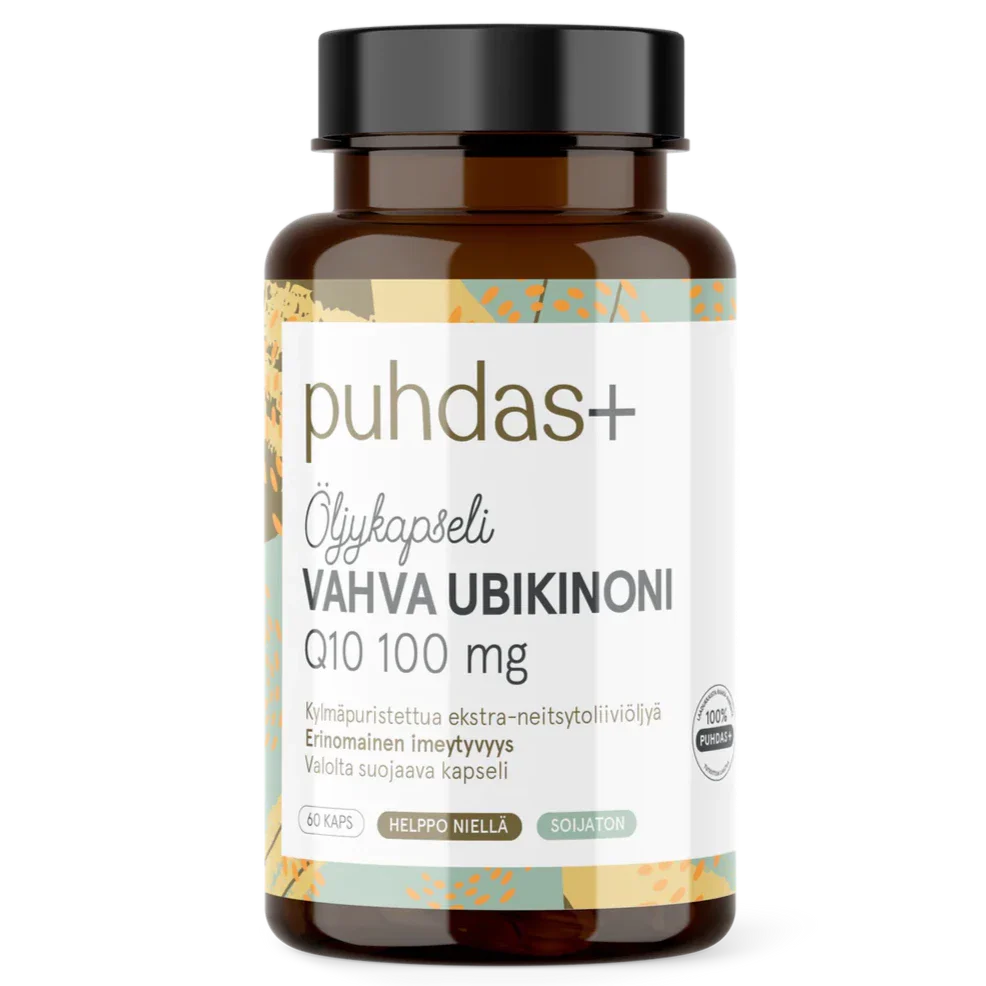 Puhdas+ Vahva Ubikinoni Q10 100 mg
