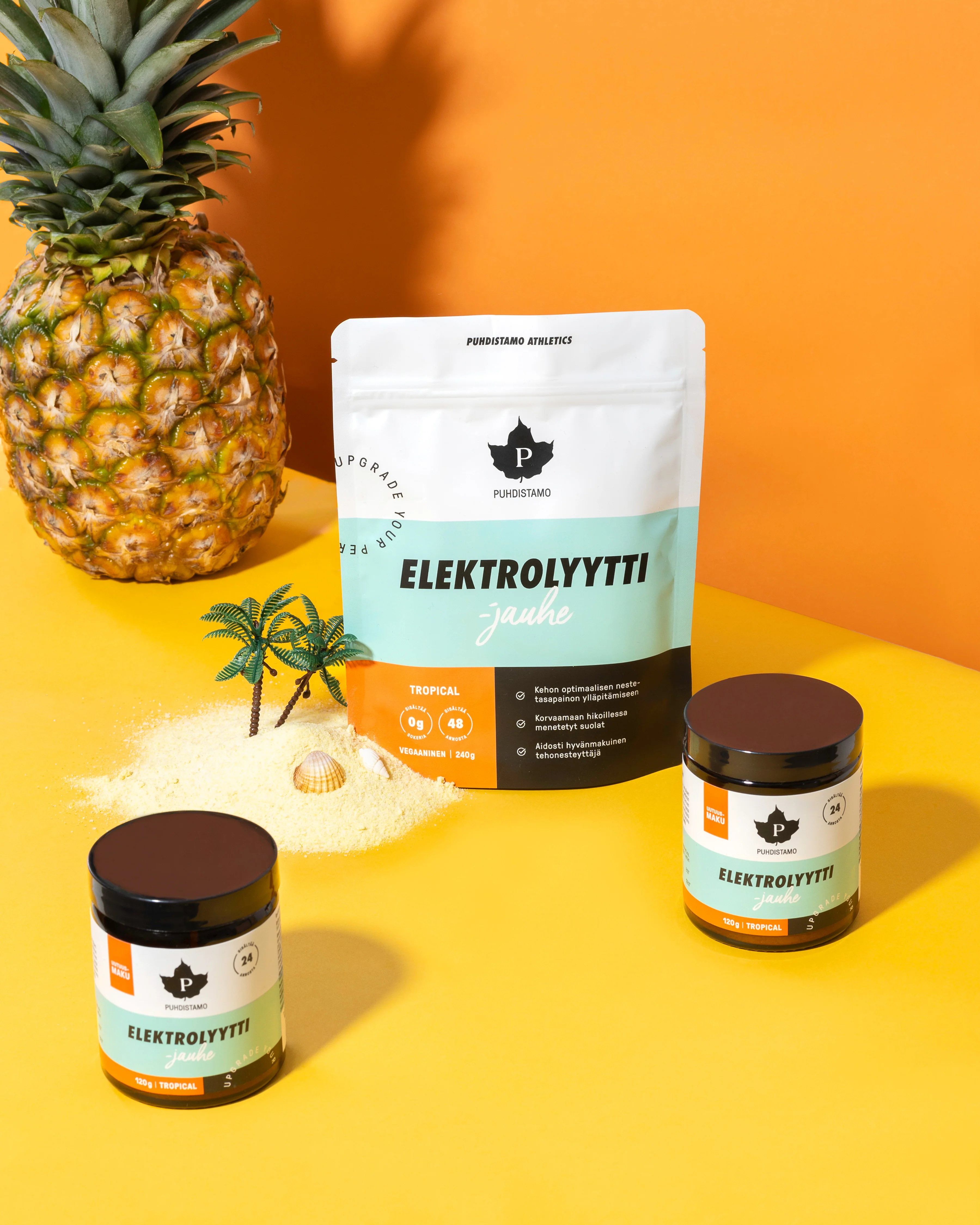 Puhdistamo Elektrolyyttijauhe Tropical - Image 3