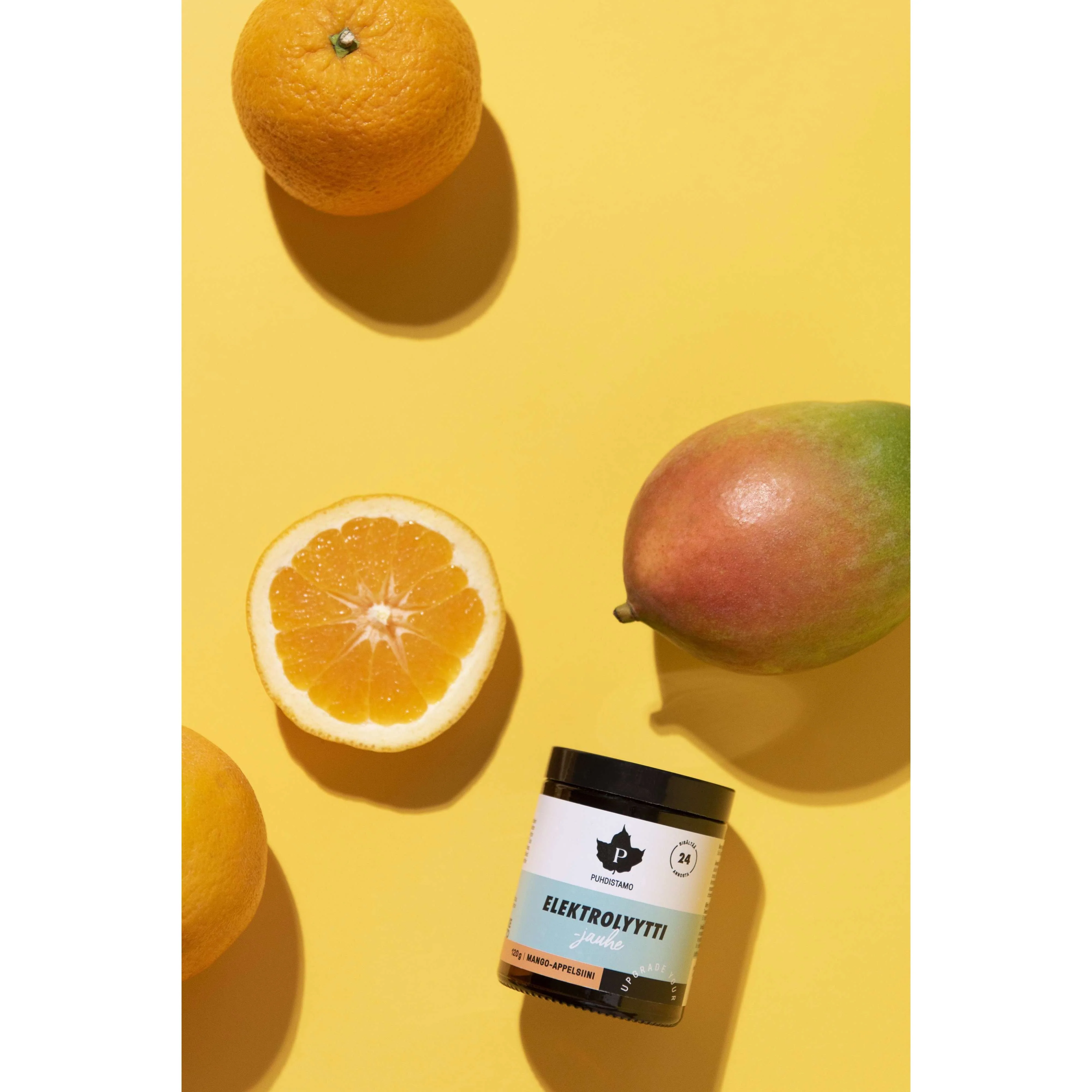 Puhdistamo Elektrolyyttijauhe Mango & Appelsiini - Image 3