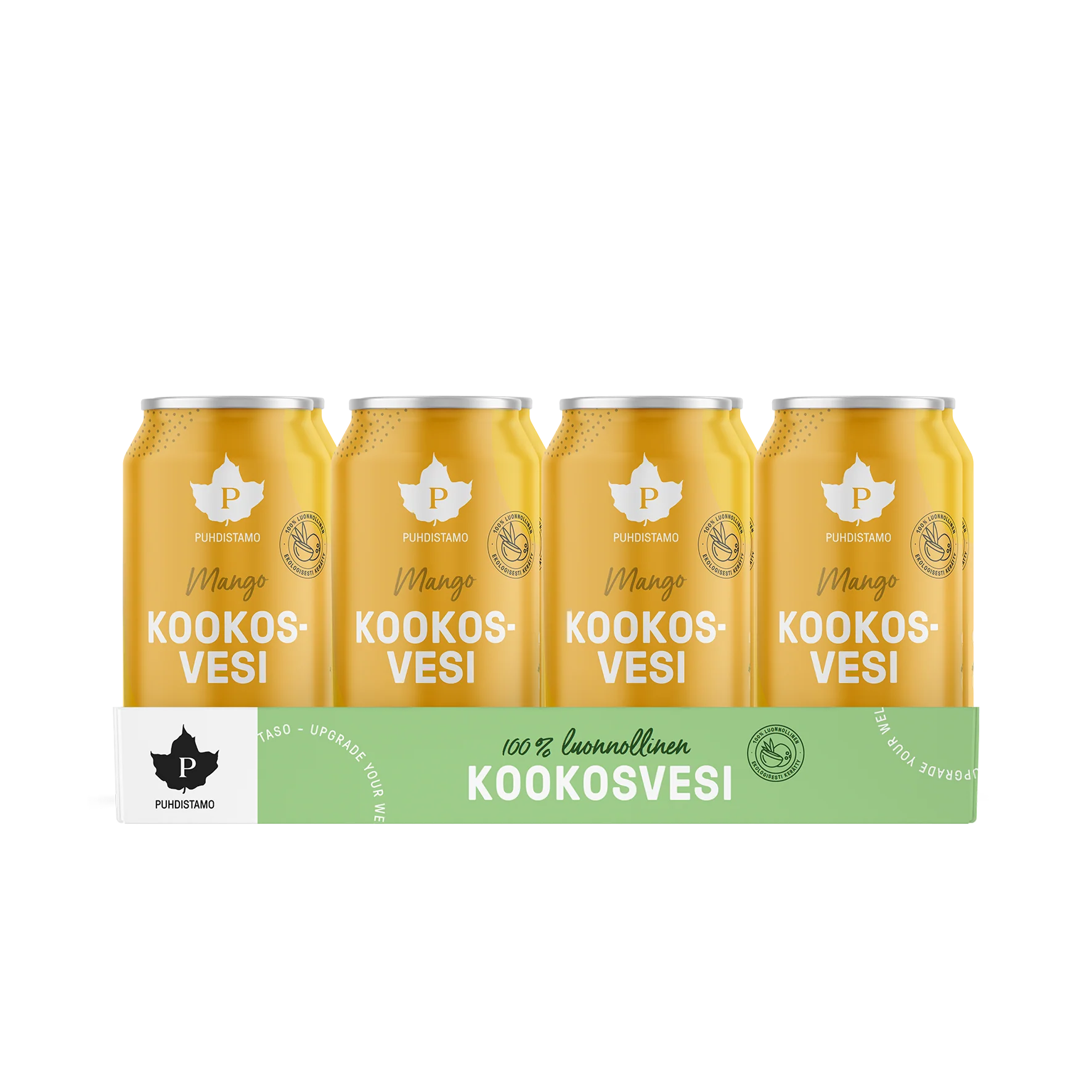 Puhdistamo Kookosvesi Mango 12-pack (Parasta ennen 31.03.2026)