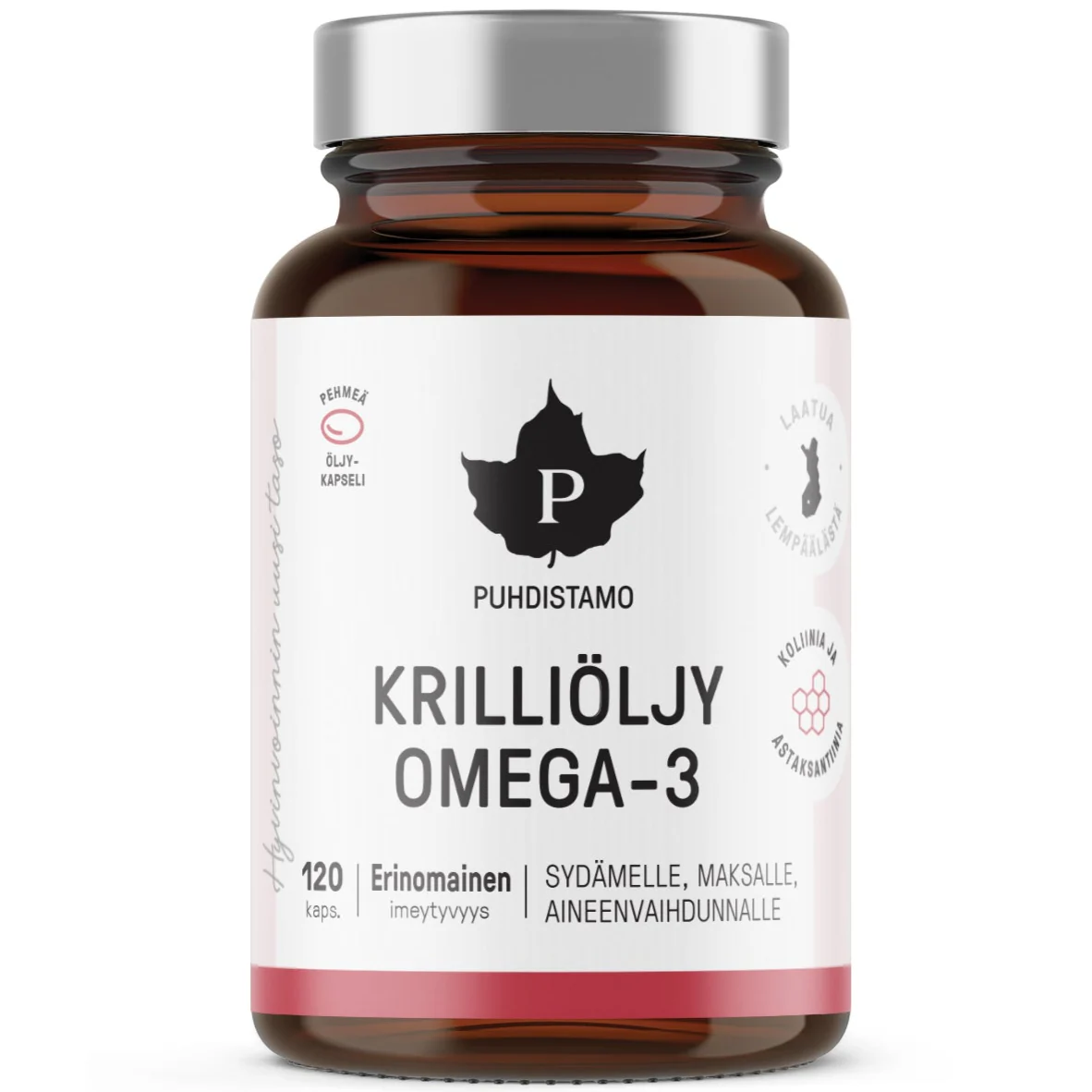 Puhdistamo Krilliöljy Omega-3 - Image 2