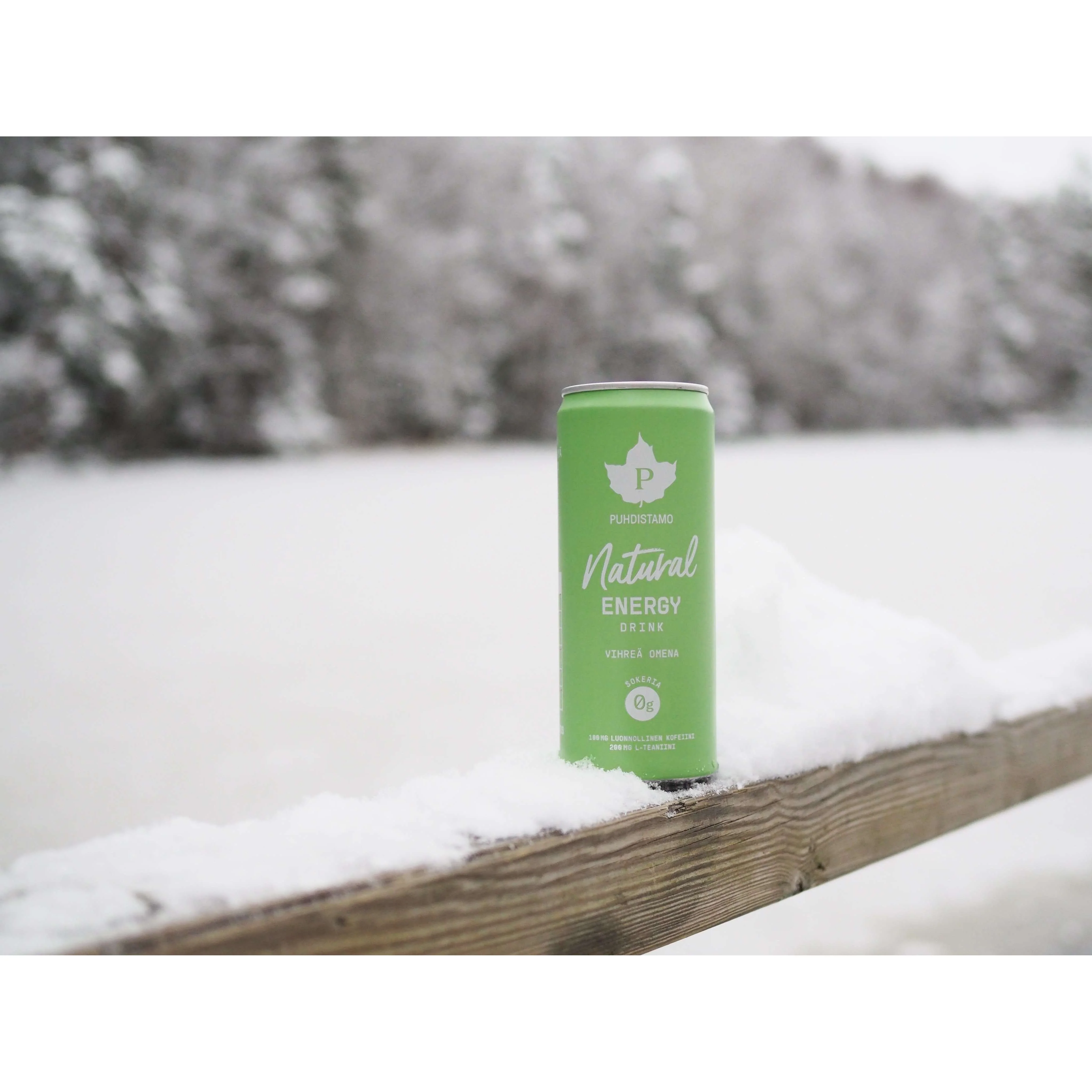 Puhdistamo Natural Energy Drink Green Apple - Image 3