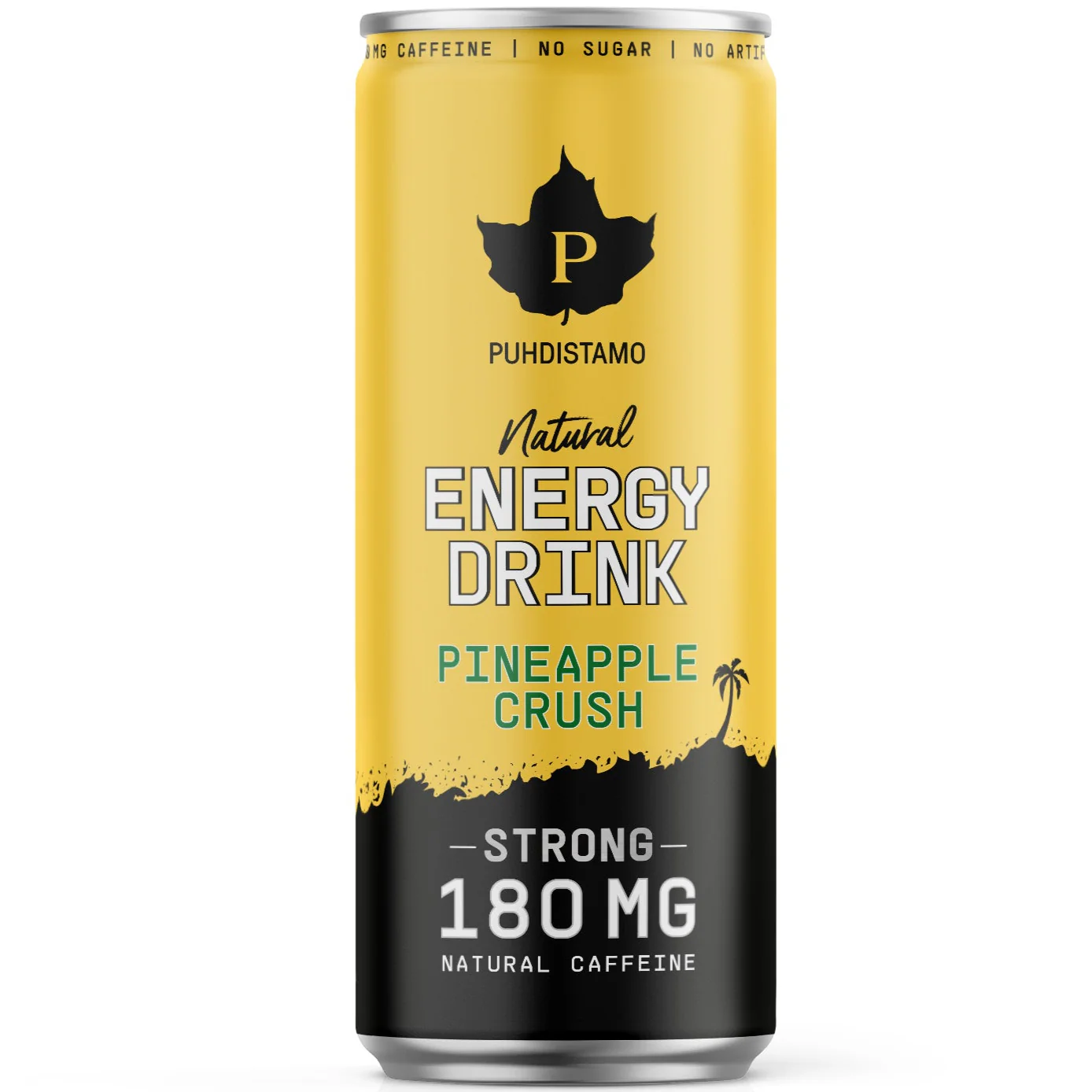 Puhdistamo Natural Energy Drink Strong Pineapple Crush