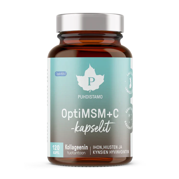 Puhdistamo OptiMSM + C kapselit
