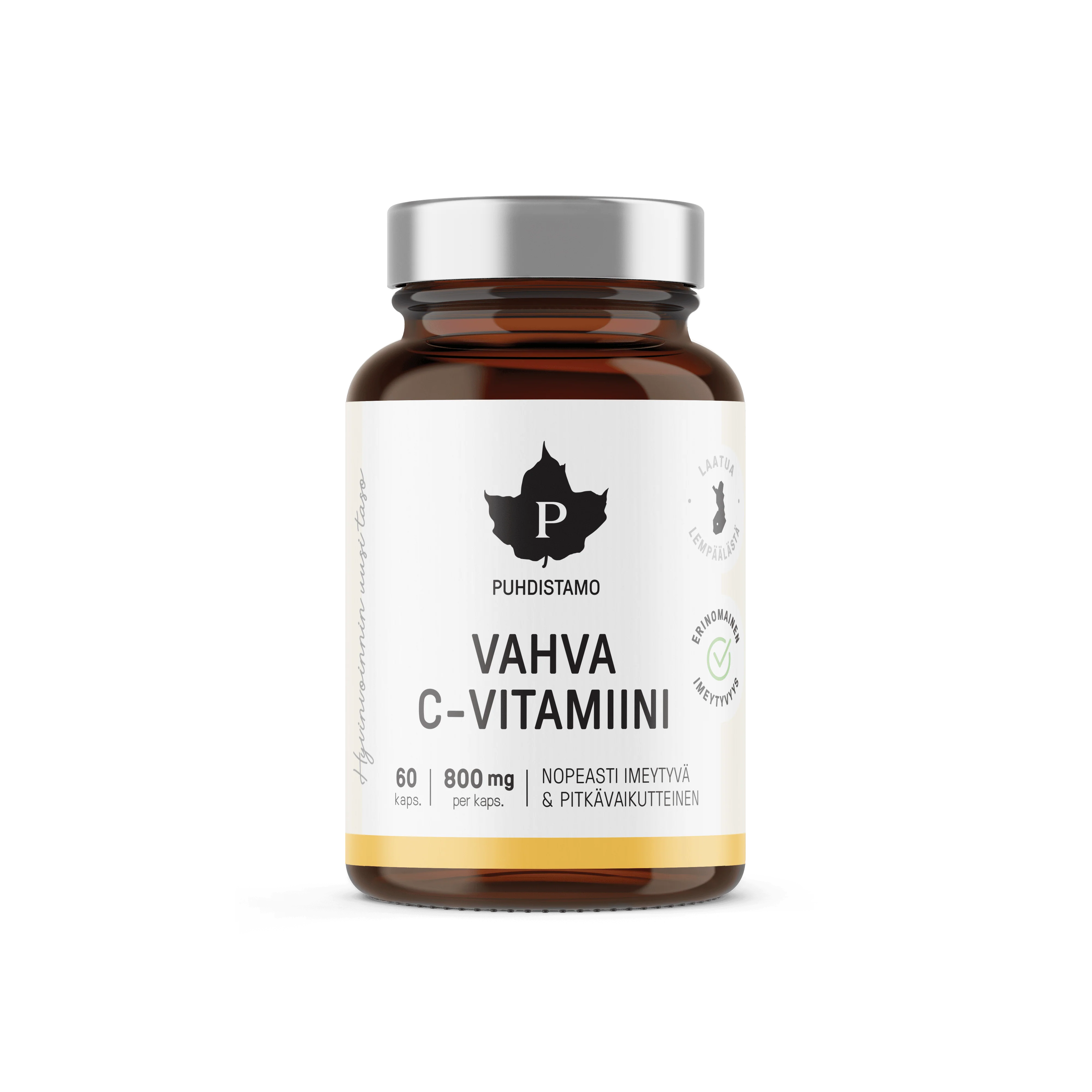 Puhdistamo Vahva C-vitamiini 800 mg