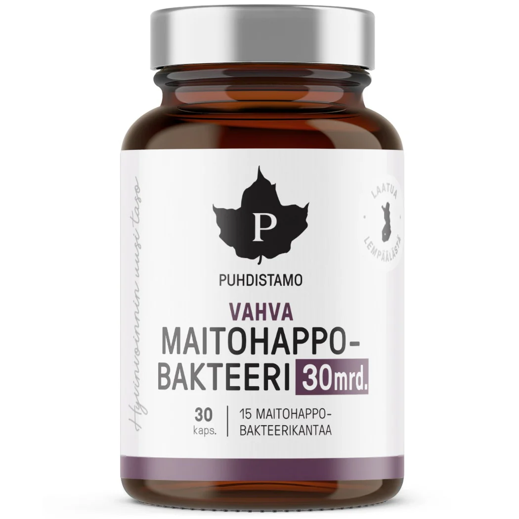 Puhdistamo Vahva Maitohappobakteeri 30 MRD