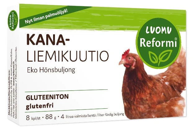 Reformi Luomu Kanaliemikuutiot