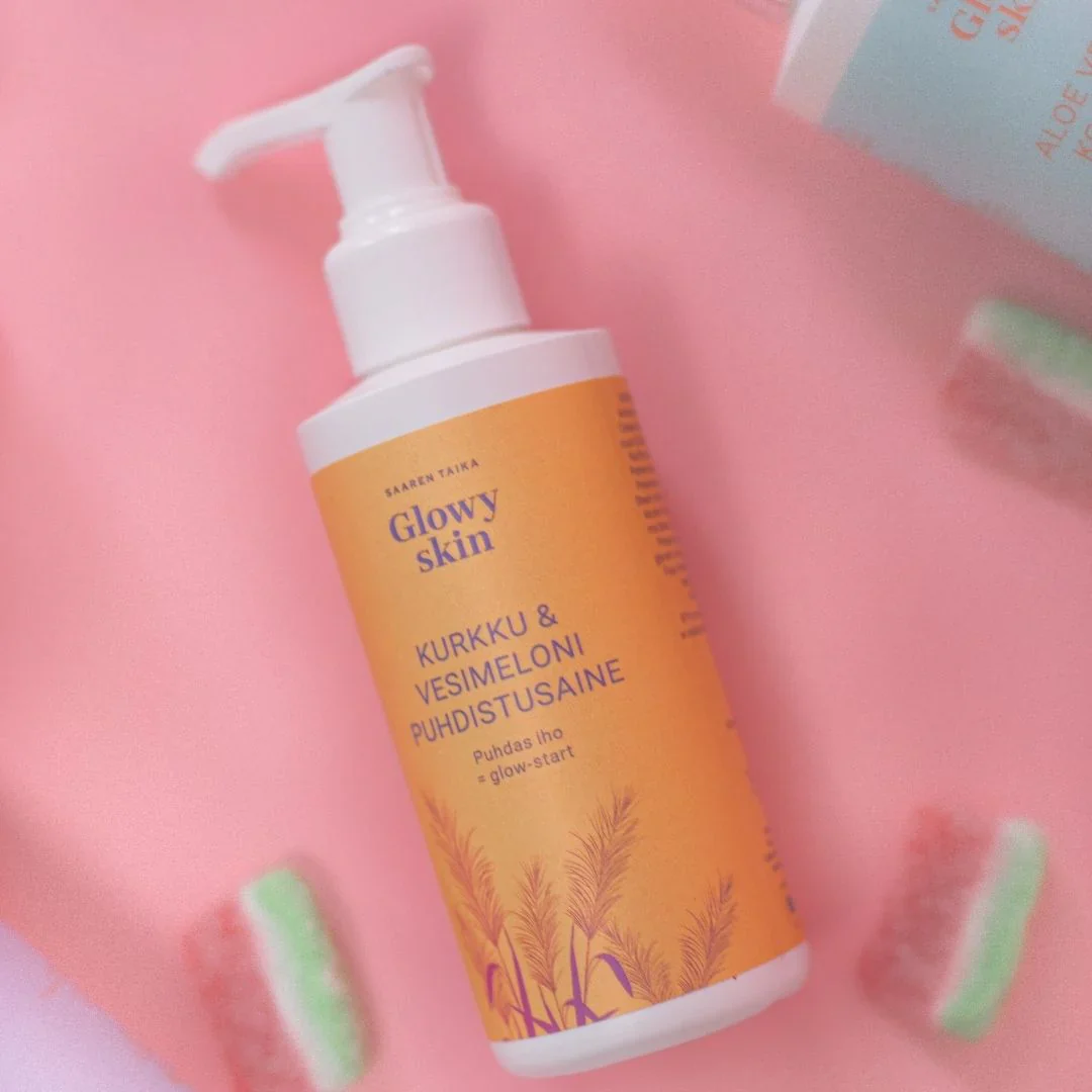 Saaren Taika Glowy Skin Kurkku & Vesimeloni Kasvojenpuhdistusaine