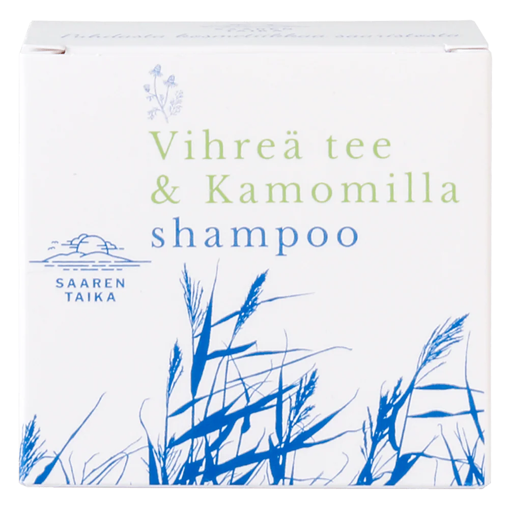 Saaren Taika Palashampoo Vihreä Tee & Kamomilla