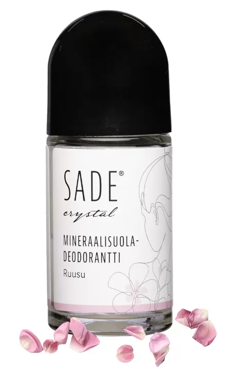 Sade Mineraalisuoladeodorantti Roll-On Ruusu
