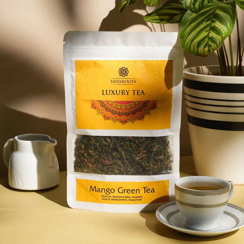 Saharogya Mango Green Tea - Image 2