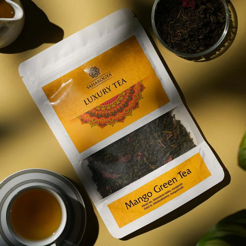 Saharogya Mango Green Tea - Image 3