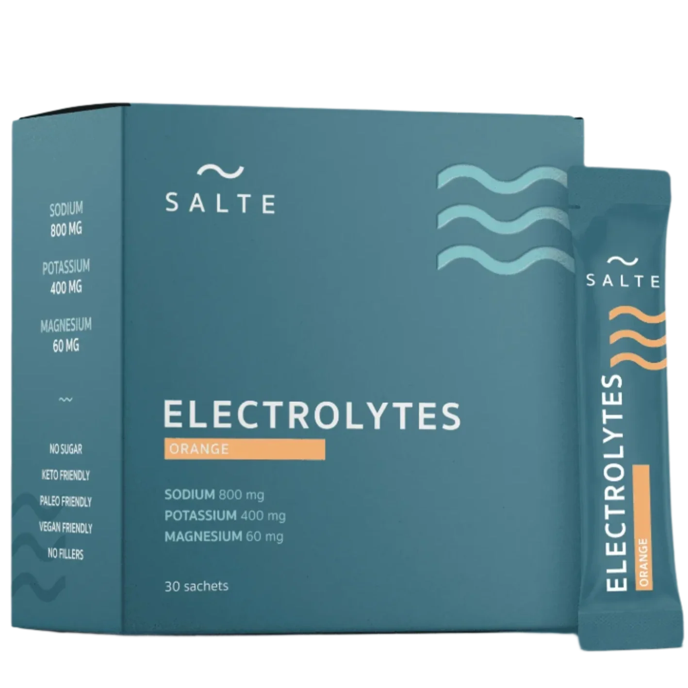 SALTE Elektrolyyttijauhe Appelsiini
