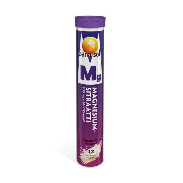 Sana-sol Magnesiumsitraatti + B6 Pore