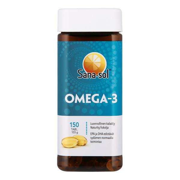 Sana-sol Omega-3 Kalaöljy 2-pack - Image 2