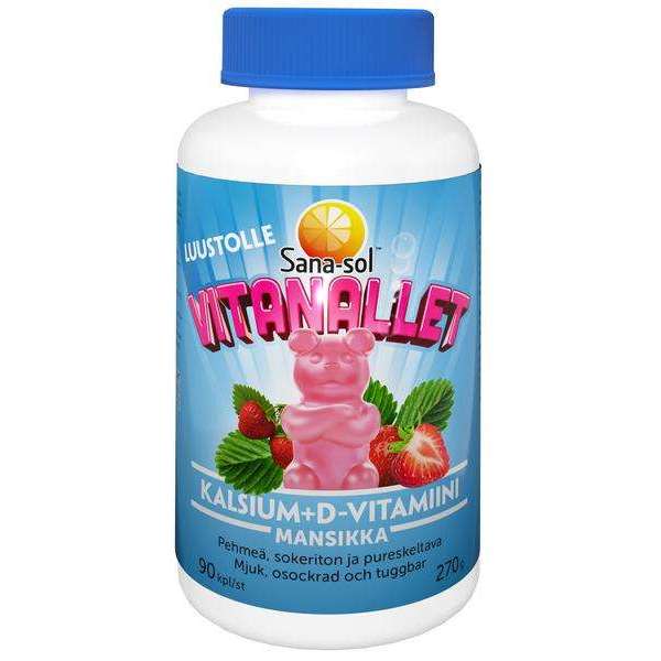 Sana-sol Vitanallet Kalsium+D-vitamiini - Image 2